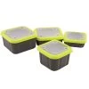 Cheap 🔔 Matrix Solid Top Bait Boxes Grey/Lime ✨