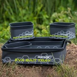 Wholesale 👏 Matrix EVA Bait Tray Inc 4 Tubs Luggage 👍 -Prologic Fishing Official matrix eva bait tray inc 4 tubs 2 1