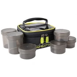 Brand new ๐งจ Matrix Mini Bait Bag + 6 Pots Bait Making Equipment ๐