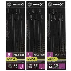 Hot Sale ❤️ Matrix MXC-1 Spade End Barbless Pole Rigs 15cm Terminal Tackle 👏