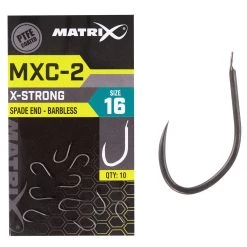 Flash Sale 🤩 Matrix MXC-2 X-Strong Spade End Barbless Hooks Terminal Tackle ❤️