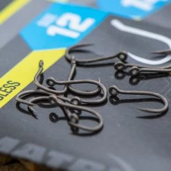 Promo 🎉 Matrix MXC-3 Strong Eyed Barbless Hooks Terminal Tackle 🧨 -Prologic Fishing Official matrix mxc 3 strong eyed barbless hooks 6 1