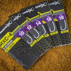 Best reviews of 👍 Matrix MXC-4 X-Strong Eyed Barbless Hooks Terminal Tackle 🎁 -Prologic Fishing Official matrix mxc 4 x strong eyed barbless hooks 3 1