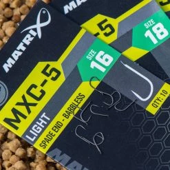 Best reviews of ⌛ Matrix MXC-5 Light Spade End Barbless Hooks Terminal Tackle ⌛ -Prologic Fishing Official matrix mxc 5 light spade end barbless hooks 6 1