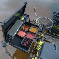 Flash Sale 🛒 Matrix Pro Feeder Tray Seat Box Accessories 🌟 -Prologic Fishing Official matrix pro feeder tray in use 3