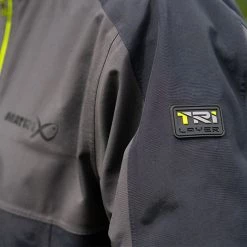 Coupon ⭐ Matrix Tri-Layer Fishing Jacket 25K Clothing 🌟 -Prologic Fishing Official matrix tri layer jacket 30k logo detail 3