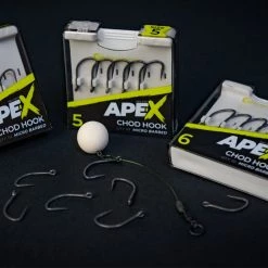 Coupon 😉 Ridge Monkey RidgeMonkey Ape-X Chod Hooks Barbed Terminal Tackle 🎉 -Prologic Fishing Official ridgemonkey ape x chod hooks barbed 12