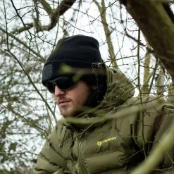 Top 10 🌟 Ridge Monkey RidgeMonkey APEarel Dropback Beanie Hat Black Clothing 😍 -Prologic Fishing Official ridgemonkey apearel dropback beanie hat black 3