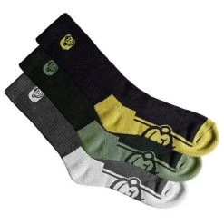 Best deal 🛒 RidgeMonkey APEarel Crew 🧦 Socks - Multi Pack Clothing ✔️