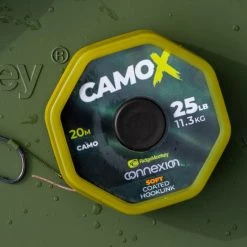 Wholesale 🔥 Ridge Monkey RidgeMonkey Connexion CamoX Soft 🧥 Coated Hooklink Line 😉 -Prologic Fishing Official ridgemonkey connexion camox soft coated hooklink 7