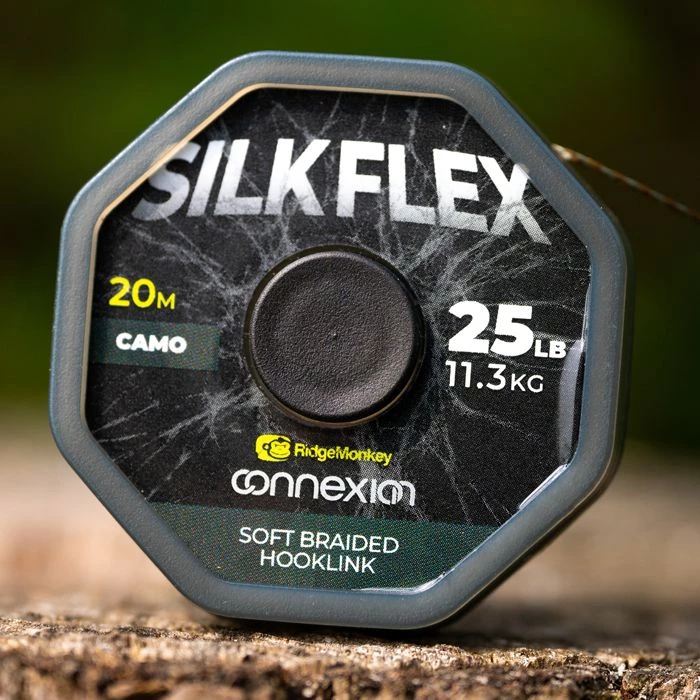 Best Sale 👍 Ridge Monkey RidgeMonkey Connexion SilkFlex Soft Braid Hooklink Line 💯 4 Best Sale 👍 Ridge Monkey RidgeMonkey Connexion SilkFlex Soft Braid Hooklink Line 💯 - Image 4