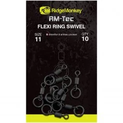 Outlet 🎁 Ridge Monkey RidgeMonkey Connexion Flexi Ring Swivel Terminal Tackle 👍