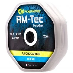 Promo 🥰 Ridge Monkey RidgeMonkey RM-Tec Fluorocarbon Hooklink Line 🎁 -Prologic Fishing Official ridgemonkey rm tec flourocarbon hooklink 2
