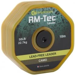 Best deal 💯 Ridge Monkey RidgeMonkey RM-Tec Lead Free Leader Terminal Tackle 🤩 -Prologic Fishing Official ridgemonkey rm tec lead free leader 50lb camo
