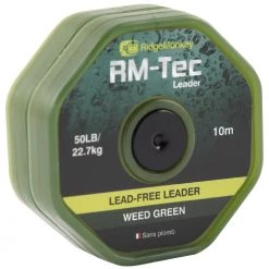 Best deal 💯 Ridge Monkey RidgeMonkey RM-Tec Lead Free Leader Terminal Tackle 🤩 -Prologic Fishing Official ridgemonkey rm tec lead free leader weed green
