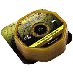 Wholesale 😍 Ridge Monkey RidgeMonkey RM-Tec Soft Braid Hooklink Line 😍 -Prologic Fishing Official ridgemonkey rm tec soft braid hooklink camo 4