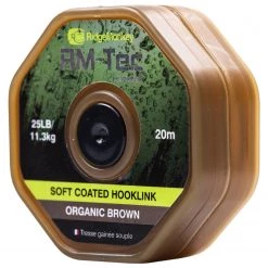 Budget ❤️ Ridge Monkey RidgeMonkey RM-Tec Soft 🧥 Coated Hooklink Line 🎉 22 Budget ❤️ Ridge Monkey RidgeMonkey RM-Tec Soft 🧥 Coated Hooklink Line 🎉 -Prologic Fishing Official ridgemonkey rm tec soft coated hooklink organic brown 3