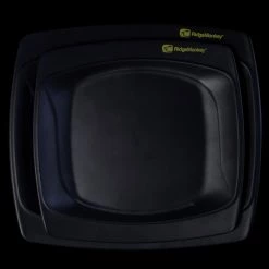 Best Sale 🥰 Ridge Monkey RidgeMonkey SQ DLX Melamine Plate Pack Cooking Equipment 🔥 -Prologic Fishing Official ridgemonkey sq dlx melamine plate pack